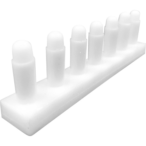 Силиконовая форма для изготовления 7 мисочек из воска под Никот в форме пальчиков